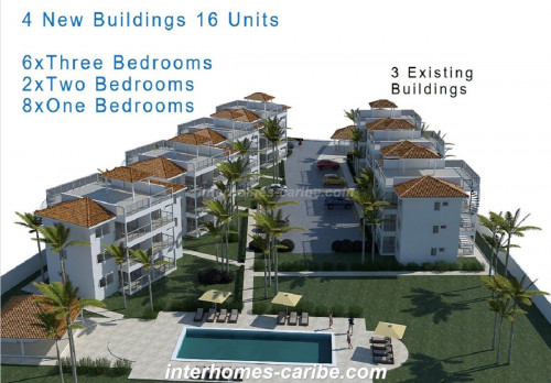 photos for SOSUA: NEW OCEANFRONT APARTMENT BUILDINGS, 1-, 2- AND 3-BEDROOM