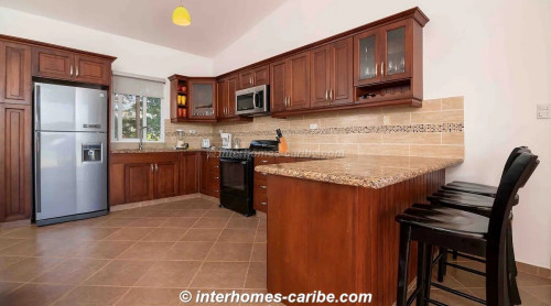 photos for S O L D   SOSUA: SEA VIEW 3 BEDROOM VILLA, RENOVATED AND IN FIRST CLASS RESIDENCE