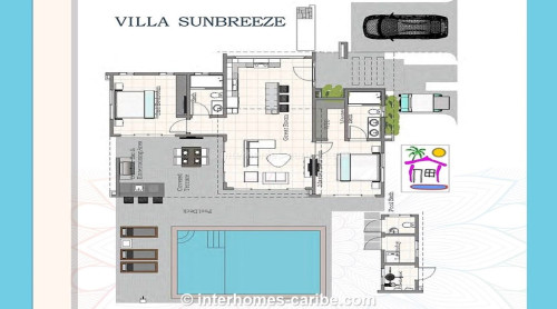 photos for PRE-SALE: VILLA SUNBREEZE- 2-bed and 2.5-bath, bright, smart tropical spaces