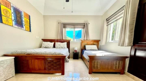 photos for S O L D    SOSUA: 3 BEDROOM VILLA, RENOVATED AND IN FIRST CLASS RESIDENCE BY THE SEA