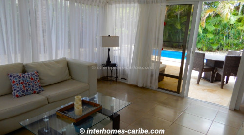 thumbnail for AVAILABLE: SOSUA: RENTAL VILLA CONSTANZA WITH 2-BEDROOMS