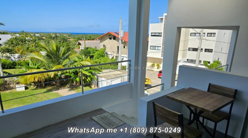photos for S O L D - CABARETE: FIRE SALE OF A MODERN 1-BEDROOM APARTMENT, WITH PRIVATE ROOF TERRACE AND SEA VIEW.