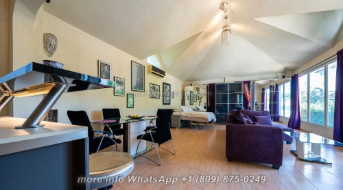 photos for SOSUA: FIRST CLASS VILLA WITH 300 M², 1X MAIN HOUSE plus 1X STUDIO, MODERN TOP FURNITURE, SOLAR PANELS, NO HOA