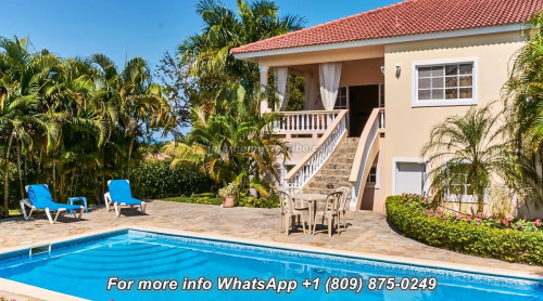 photos for SOSUA: 2-STOREY VILLA - 3-BEDROOM APARTMENT AND 1-BEDROOM GUEST APARTMENT, OCEAN VIEW