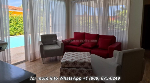 photos for SOSUA: OUR AFFORDABLE OFFER FOR A 2-BEDROOM VILLA WITH POOL BAR AND BBQ