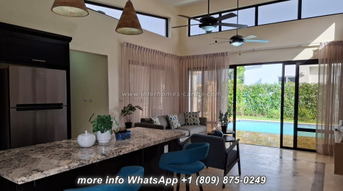 photos for SOSUA: 2-BEDROOM VILLA WITH HIGH CEILING LIVING ROOM FOR COOLING AND LOTS OF LIGHT