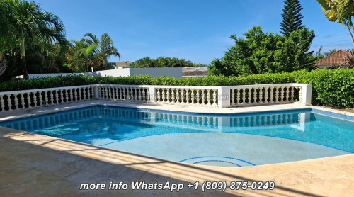 photos for SOSUA: NOW REDUCED - AIR-CONDITIONED VILLA WITH 3-BEDROOMS AND SEPARATE GUEST HOUSE