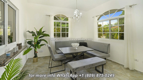 photos for SOSUA: 3-BEDROOM VILLA FOR IMMEDIATE MOVE-IN WITH SPACIOUS LAYOUT ON TWO LEVELS
