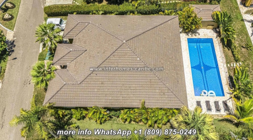 photos for NOT AVAILABLE - SOSUA: MOVE-IN 4-BEDROOM VILLA WITH LARGE COVERED TERRACE AND POOL