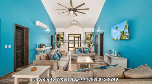 photos for NOT AVAILABLE - SOSUA: MOVE-IN 4-BEDROOM VILLA WITH LARGE COVERED TERRACE AND POOL