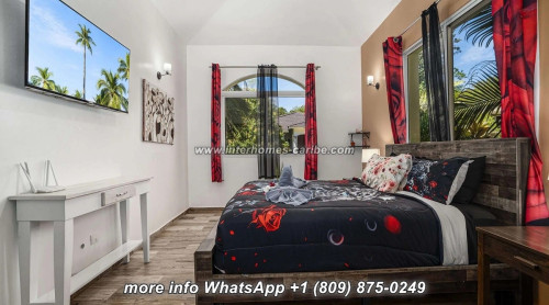 photos for NOT AVAILABLE - SOSUA: MOVE-IN 4-BEDROOM VILLA WITH LARGE COVERED TERRACE AND POOL