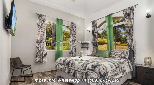 photos for NOT AVAILABLE - SOSUA: MOVE-IN 4-BEDROOM VILLA WITH LARGE COVERED TERRACE AND POOL