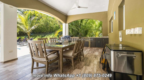 photos for NOT AVAILABLE - SOSUA: MOVE-IN 4-BEDROOM VILLA WITH LARGE COVERED TERRACE AND POOL